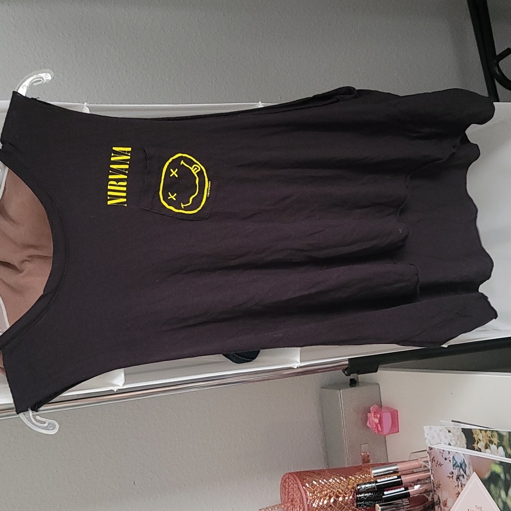 Nirvana crop top tank